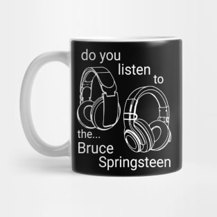 Bruce springsteen - vintage earphone Mug